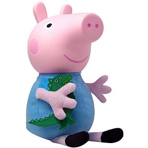 Boneco E Personagem George Pig 32cm