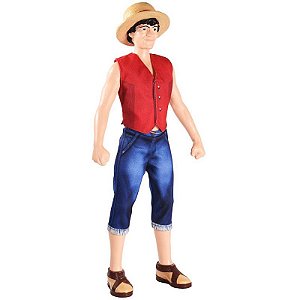 Boneco E Personagem One Piece Luffy 46cm.