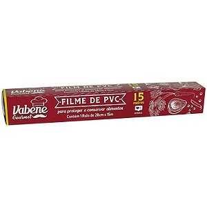 Plástico Para Alimentos Filme Pvc 28cm X 15m