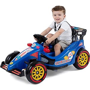 Veículo Para Bebê F25 Azul Com Som