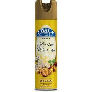 Odorizador De Ambiente Coala Ameixa Dourada 400ml/240g Aerossol