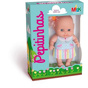 Boneca Pepitinha Vinil 15cm