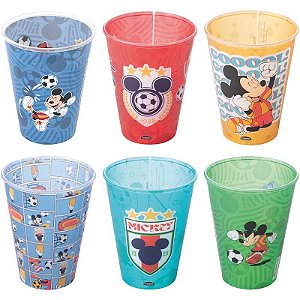 Copo Decorado Disney Futebol 280ml (s)