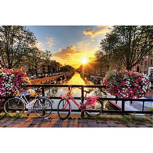 Quebra-cabeça Cartonado Amsterdam Premium 500 Peças