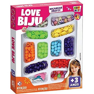 Bijuteria E Miçanga Love Biju Pretty 170pcs+fio