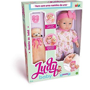 Boneca Judy Baby Naninha 34cm