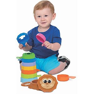 Brinquedo Educativo Baby Macaco