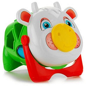 Brinquedo Educativo Vaquinha Joly - Balde Didático Com Formas Geométricas