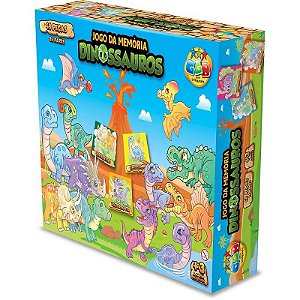 Jogo Da Memória Dinossauro 48 Peças