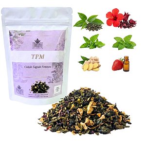 Chá Funcional Tpm Chanoyu Chá Verde Hibisco Refil 40g