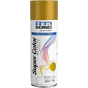 Tinta Spray Metálico Ouro 350ml/250g