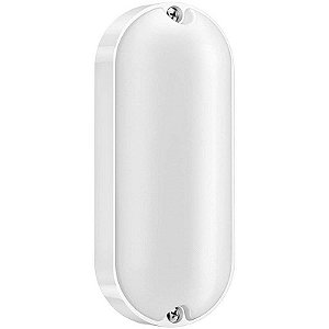 Luminária Led 8w Tartaruga Bivolt 6500k Branca