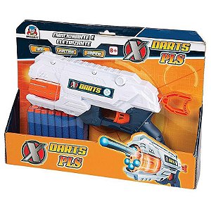 Lançador X Darts Plástico Com 16 Dardos