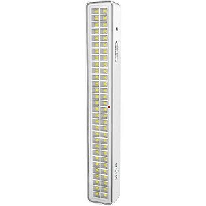 Luminária De Emergência 60 Leds 3w Bivolt Com Bateria De Lítio