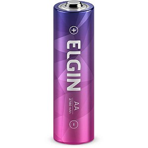 Pilha Recarregável Aa 2700mah 1.2v Elgin - Blister Com 4 Unidades