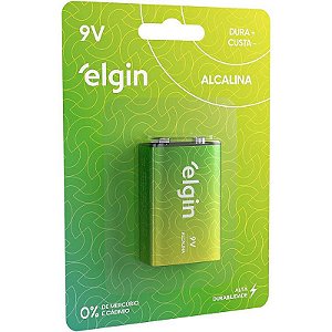Pilha Bateria 9v Alcalina Blister Com 01