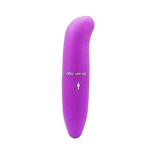 Vibrador Personal  Mini Ponto G Liso Silencioso Cor:roxo