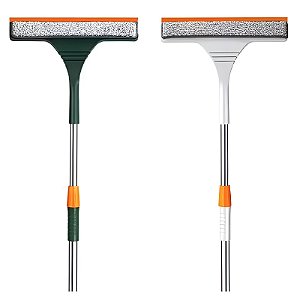 Rodo Vassoura Limpeza Extensível Microfibra Cor:branco