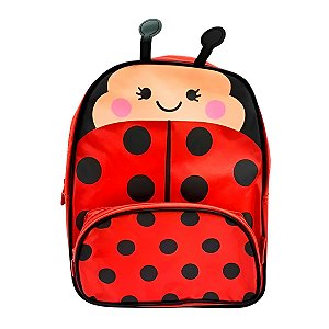 Mochila Infantil Bichinhos Escolar Estampa:joaninha