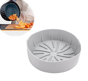 Forro Para Air Fryer Silicone Reutilizavel Antiaderente