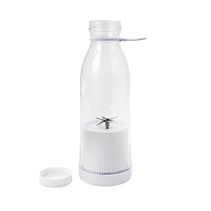 Mini Liquidificador Portatil Garrafa Shake Cor:branco