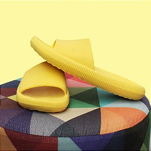 Chinelo Ortopedico Unissex  Cor:amarelo 34/35