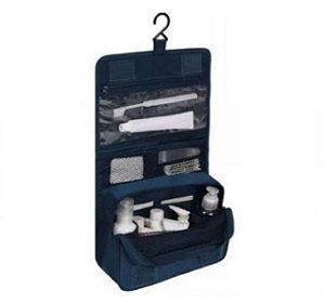 Necessaire Organizadora Higiene Para Viagem Cor:azul Marinho