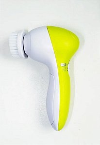 Massageador Facial 5 Em 1 Limpeza Pele Esfoliante Cor:verde