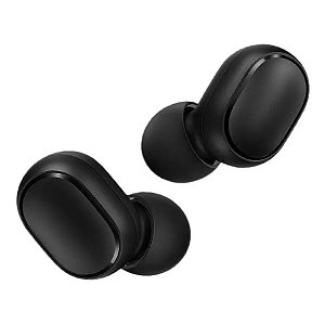 Fone De Ouvido Bluetooth Preto Sem Fio Carrega Pelo Case Tws