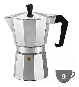 Cafeteira Italiana Em Aluminio Para 9 Xicaras - Qualidade