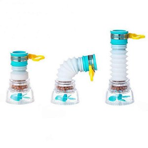 Bico Para Torneira Arejador Com Filtro Cozinha Cor:azul