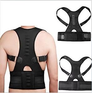 Cinta Corretor De Postura Com Magnetico Tamanho:xl