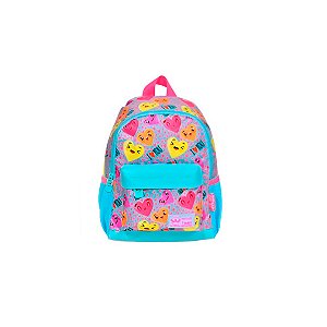 Mochila Infantil Estampas Divertidas Escola Estampa: Coração