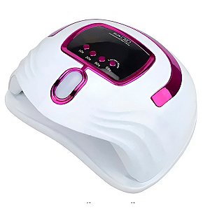 Cabine Seca Esmalte Maquina Unha Gel  Sun S5 Cor:rosa