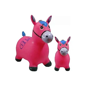 Brinquedo Cavalinho Upa Upa Diversão Criança Presente Cor:rosa