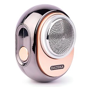 Mini Shaver Barbeador Portátil Recarregável Cor:preto