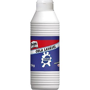 Cola Escolar Tenaz 1kg Caixa Com 12