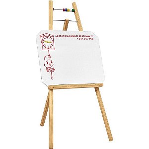 Lousa Infantil Cavalete Com Quadro Branco