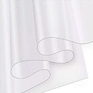 Plástico Transparente Cristal 0,10 Leve 50m Com Papel - 1,40 X 50m