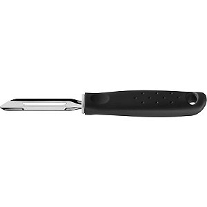 Descascador De Batatas Inox Com Cabo Preto