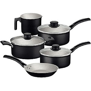 Jogo De Panelas Turim 5pcs Antiderente