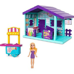 Cenário Temático Playset Judy Doce Sorveteria