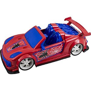 Carrinho Aranha Vermelho E Azul 37,5x17x11cm Infantil