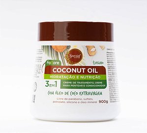 CREME 3 EM 1 COCONUT OIL SPECIAL BY FATTORE 900GR
