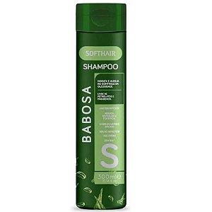 SHAMPOO BABOSA CONTROLE DE OLEOSIDADE SOFT HAIR 300ML