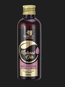 Óleo de Rosa Mosqueta Natural Oils Habito Cosméticos 100 mL