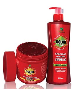 Kit Completo Color Red 2 itens Habito Cosméticos