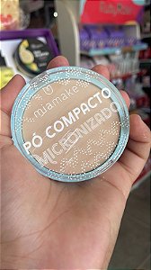 PÓ COMPACTO CLARO MICRONIZADO MIA MAKE - COR 01