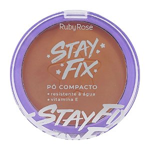 PO FACIAL COMPACTO STAY FIX RUBY ROSE - E160