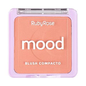 BLUSH COMPACTO MOOD RUBY ROSE COR MB10